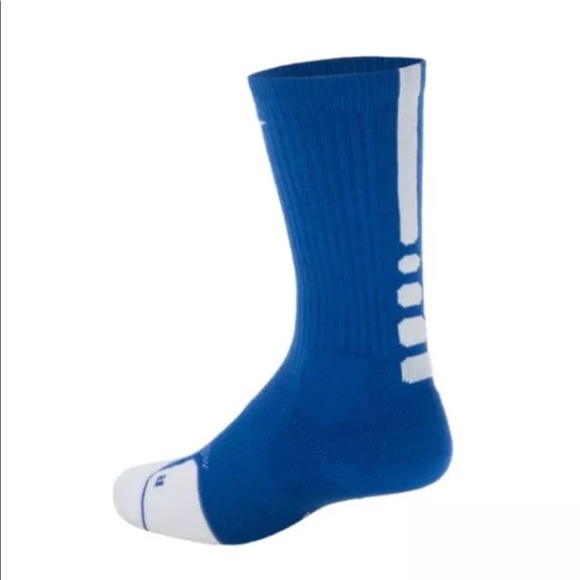 blue nike basketball socks